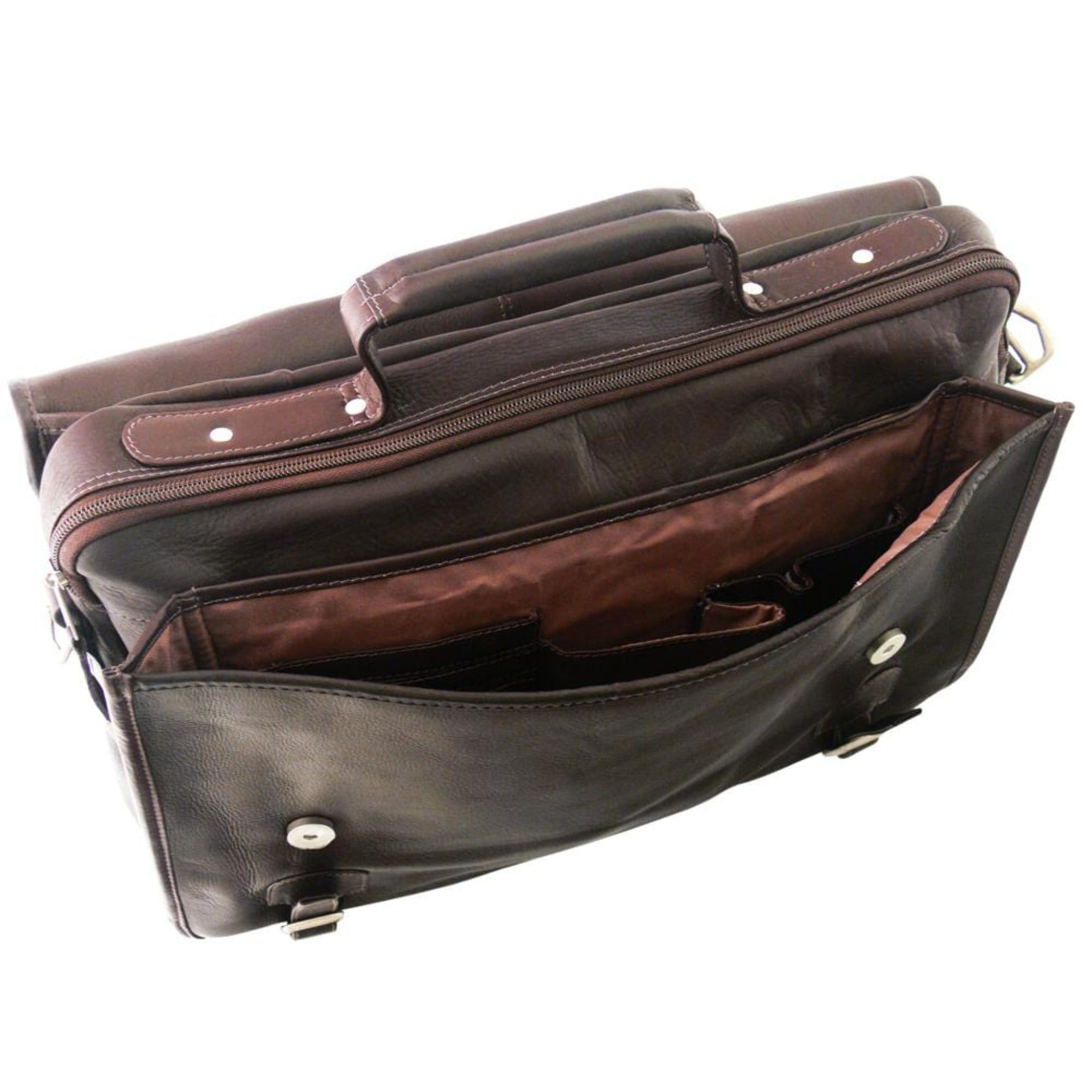 Grammercy Park Leather Laptop Brief - Image 5